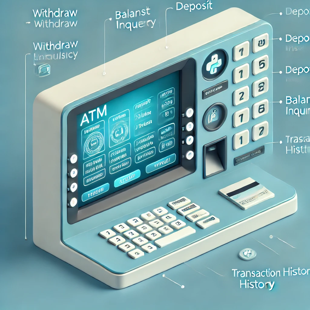 HappyBank ATM Simulator Screenshot